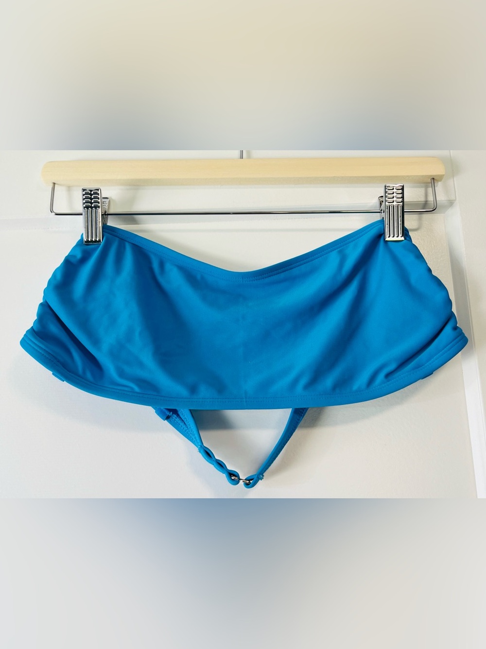 wild fable Bright Blue Bandeau Bikini Set - Picture 2 of 8